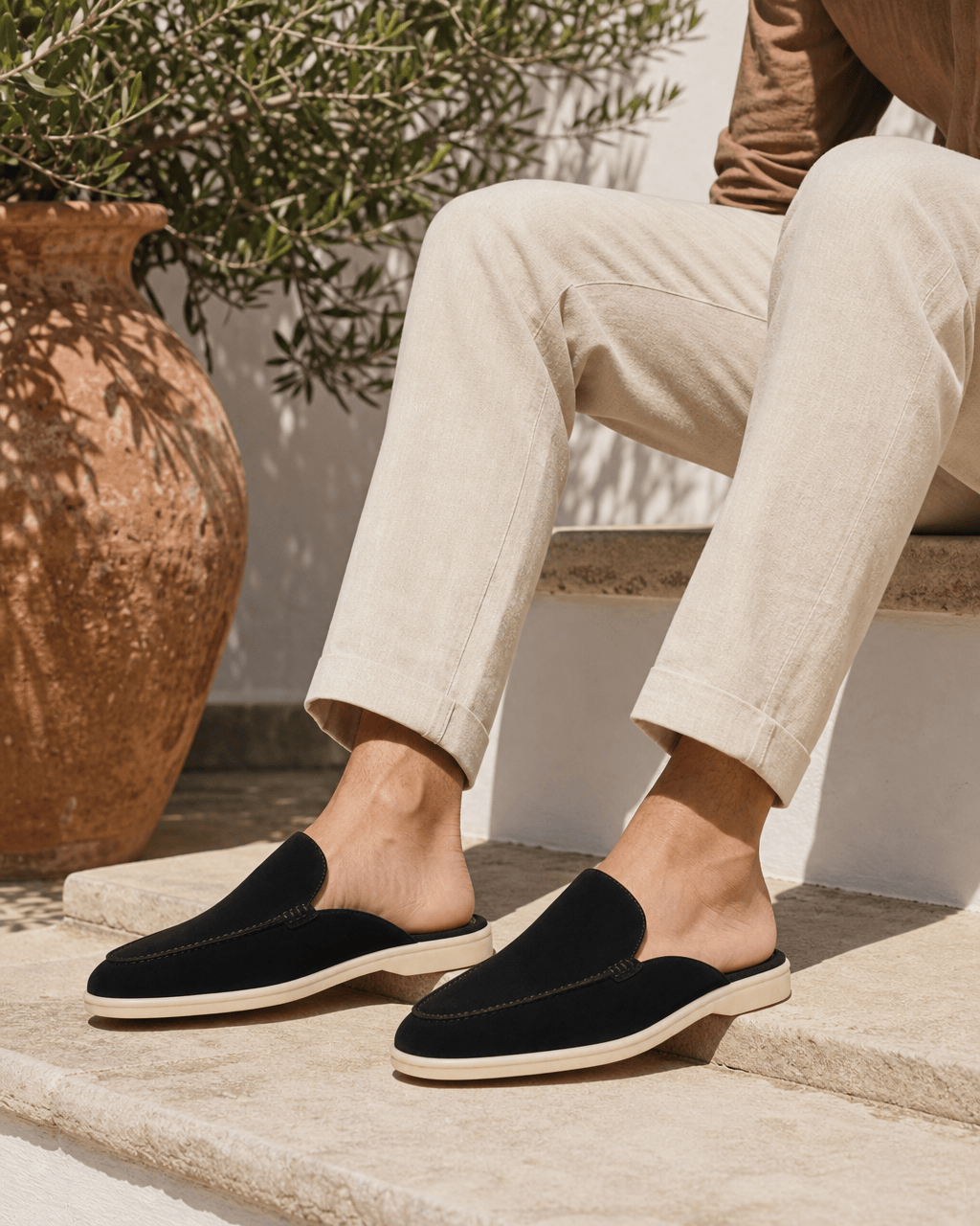 Loafers Signature Backless Slip-On Mules