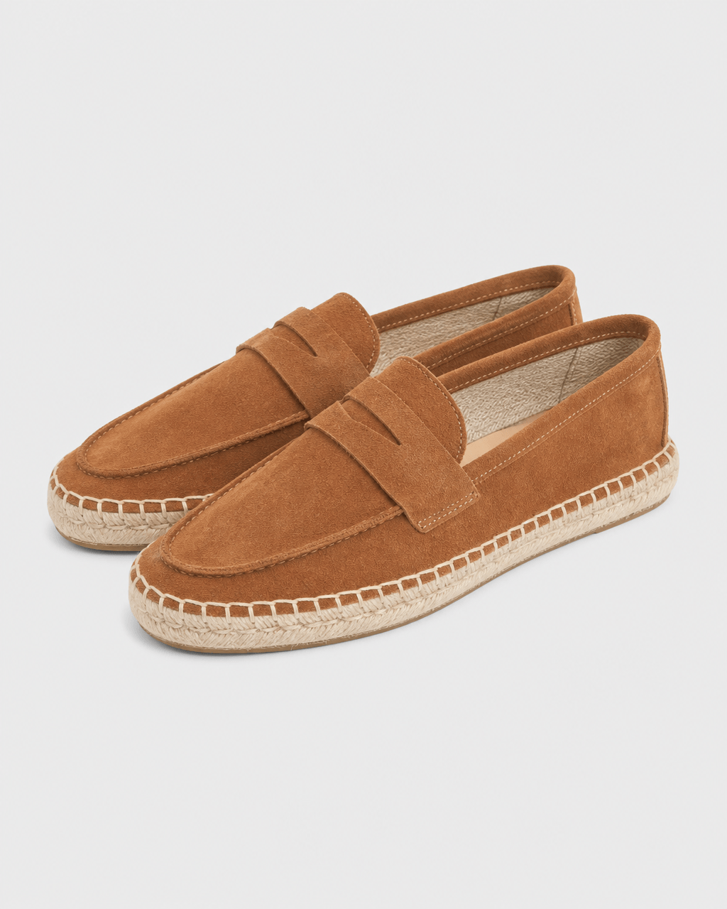 Loafers Signature Cow Suede Espadrille Loafers