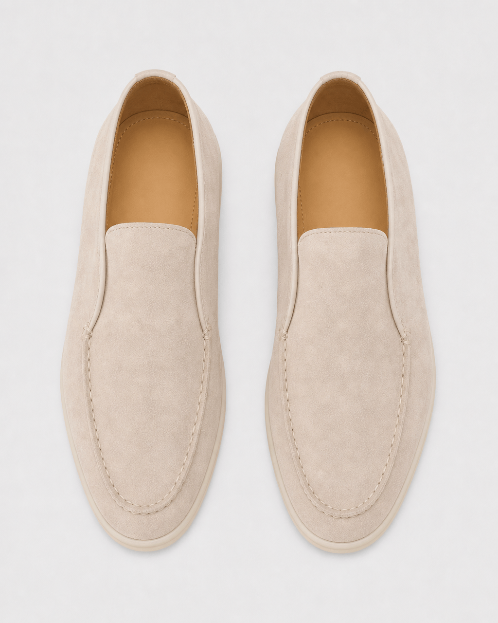 Loafers Signature Women's Suede Leather High-Top Slip-On Boots