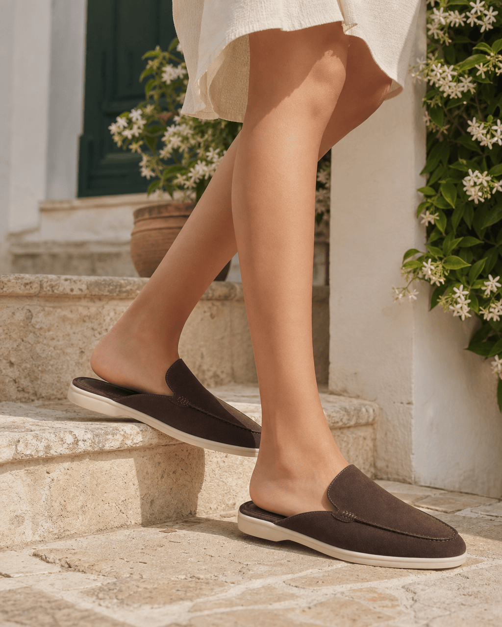 Loafers Signature Backless Slip-On Mules