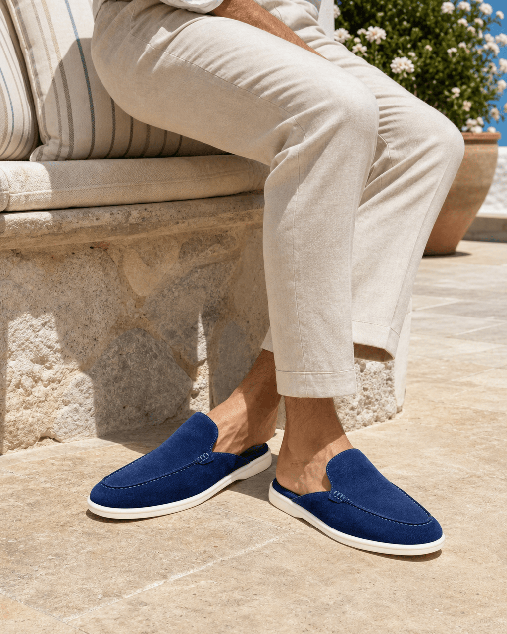Loafers Signature Backless Slip-On Mules