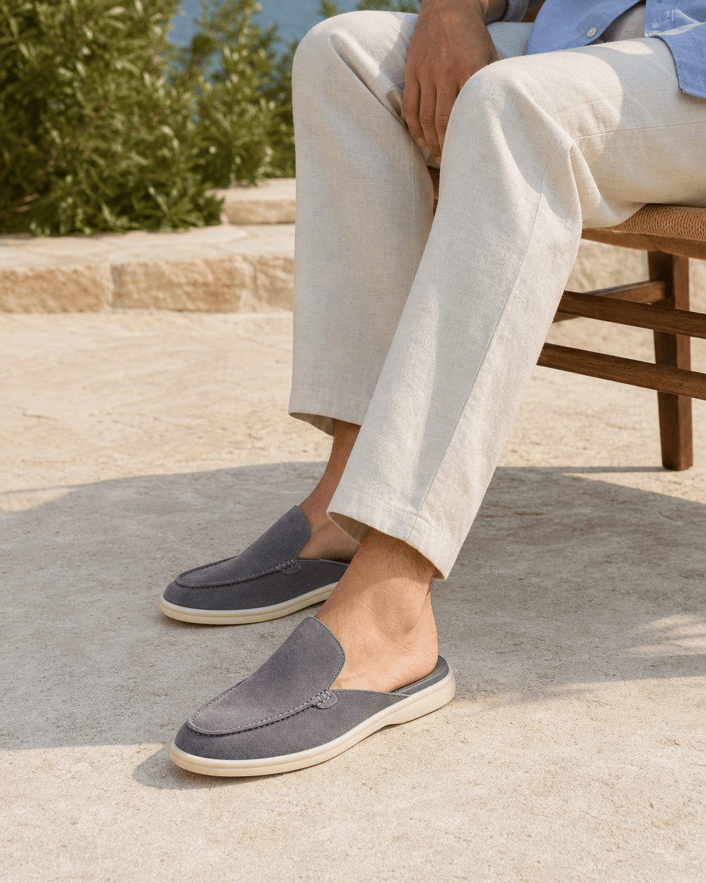 Loafers Signature Backless Slip-On Mules