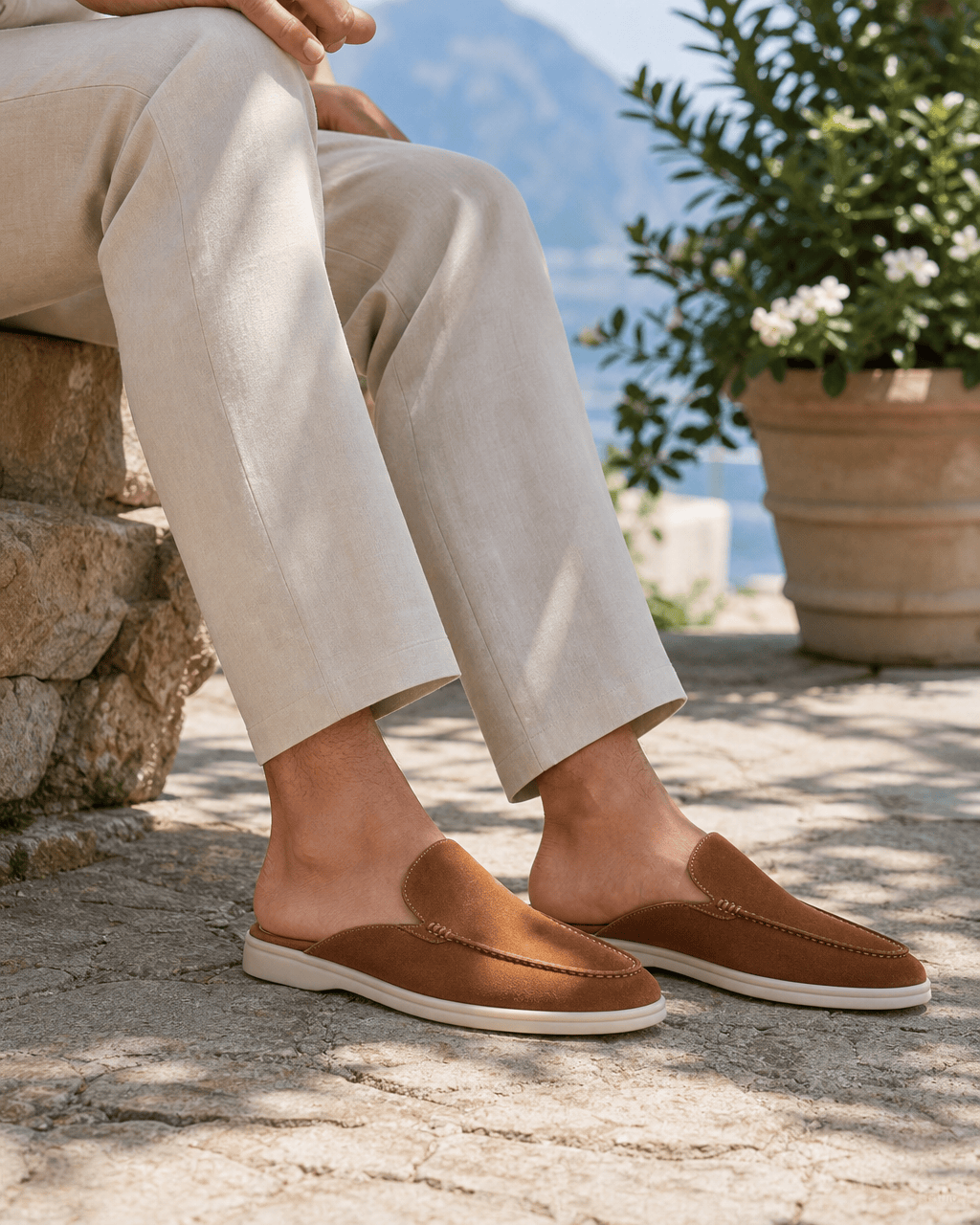 Loafers Signature Backless Slip-On Mules