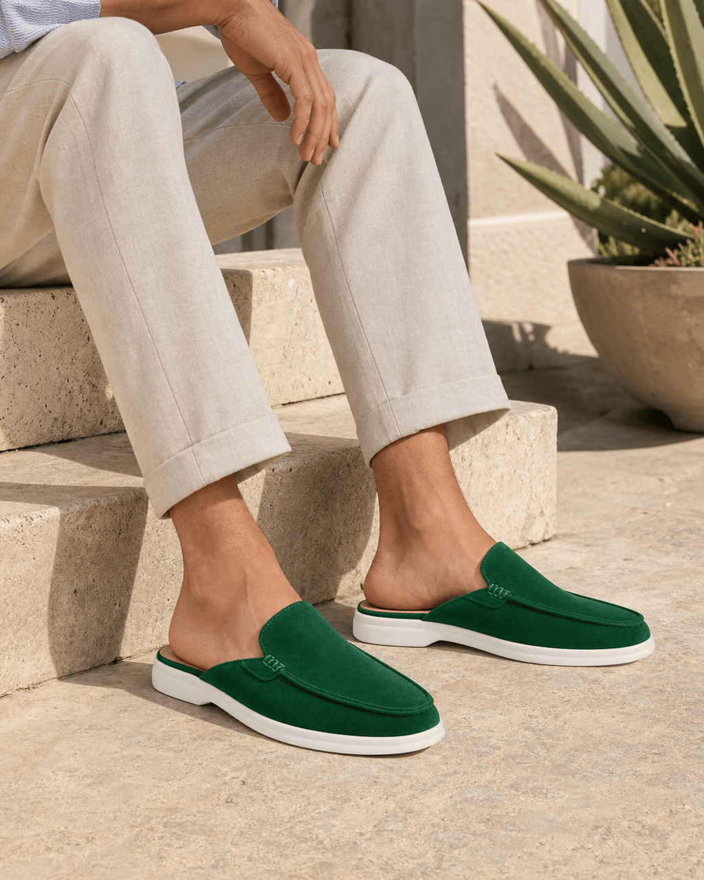 Loafers Signature Backless Slip-On Mules