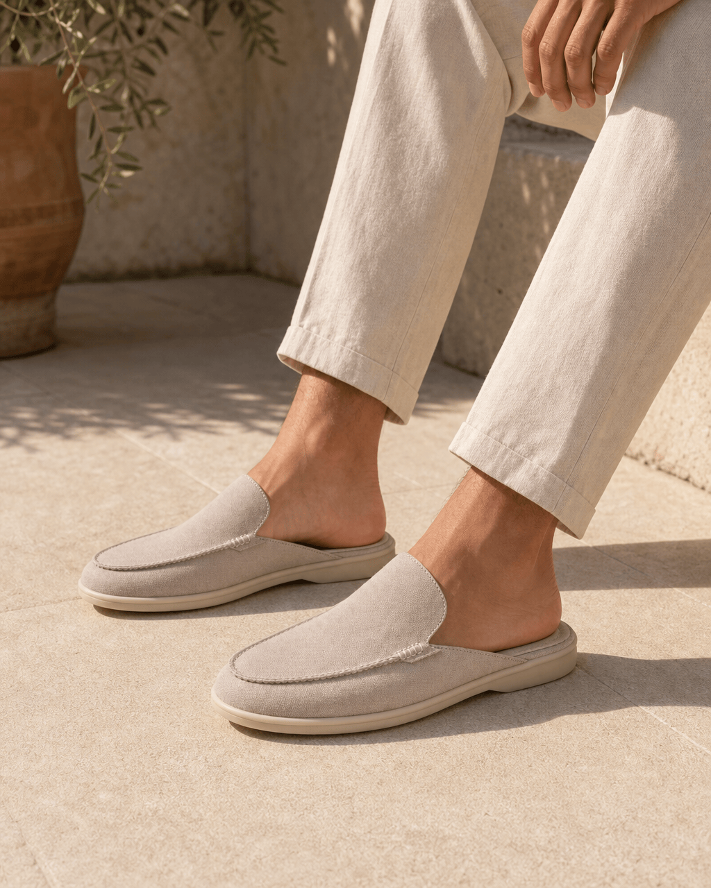 Loafers Signature Backless Slip-On Mules
