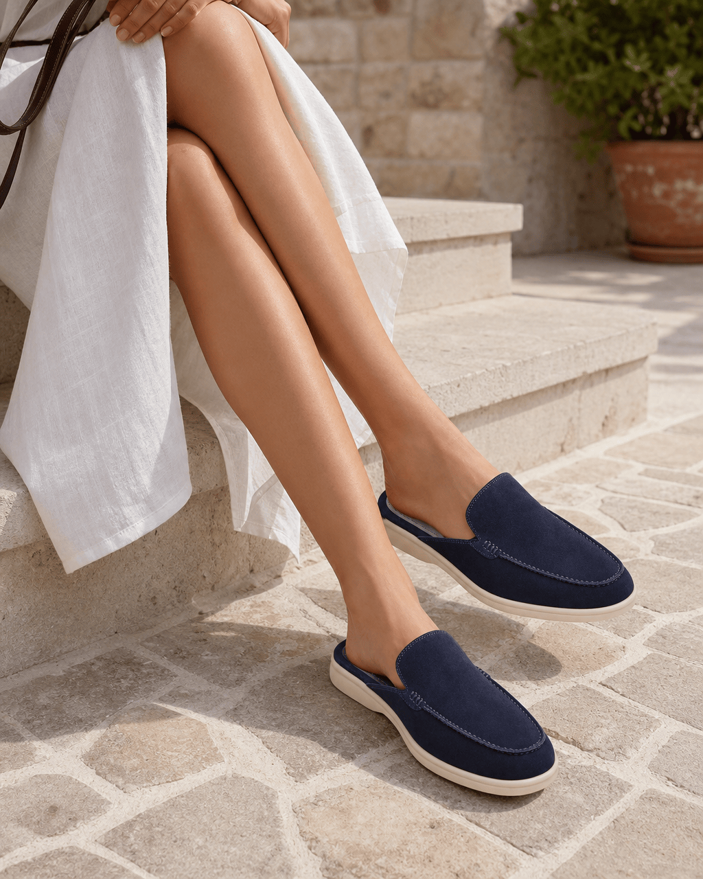Loafers Signature Backless Slip-On Mules