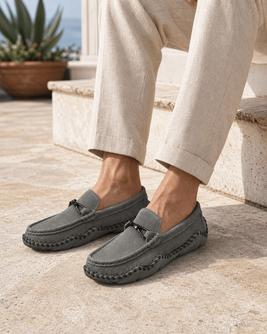 Loafers Signature Canvas Walking Loafers