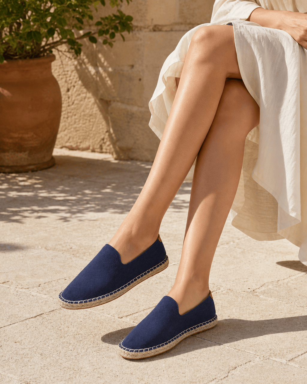 Loafers Signature Cotton Canvas Espadrille Loafers