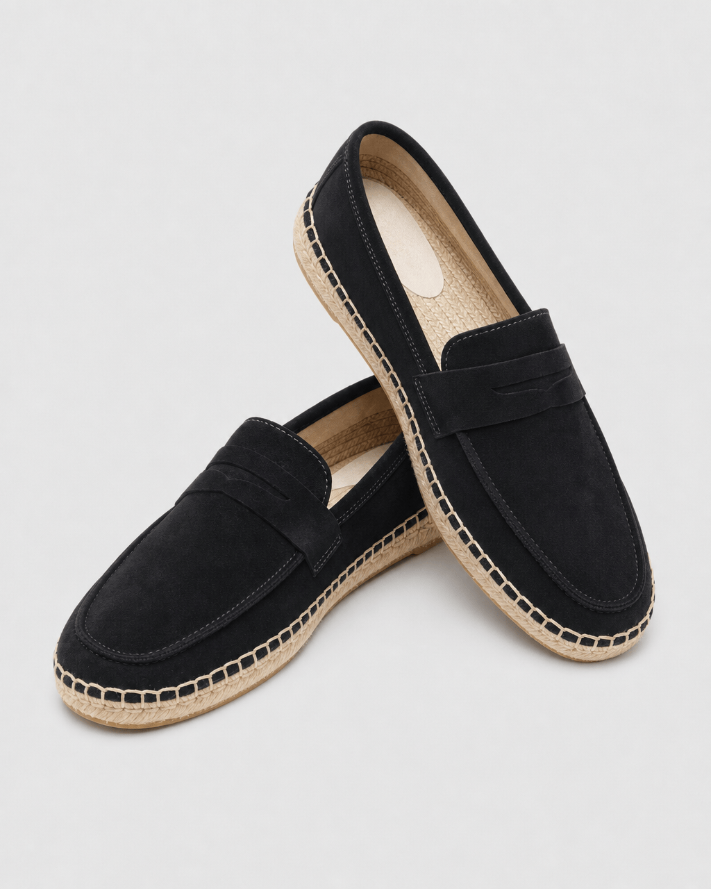 Loafers Signature Cow Suede Espadrille Loafers