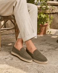 Loafers Signature Cow Suede Espadrille Loafers