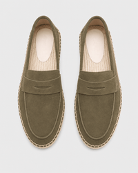 Loafers Signature Cow Suede Espadrille Loafers