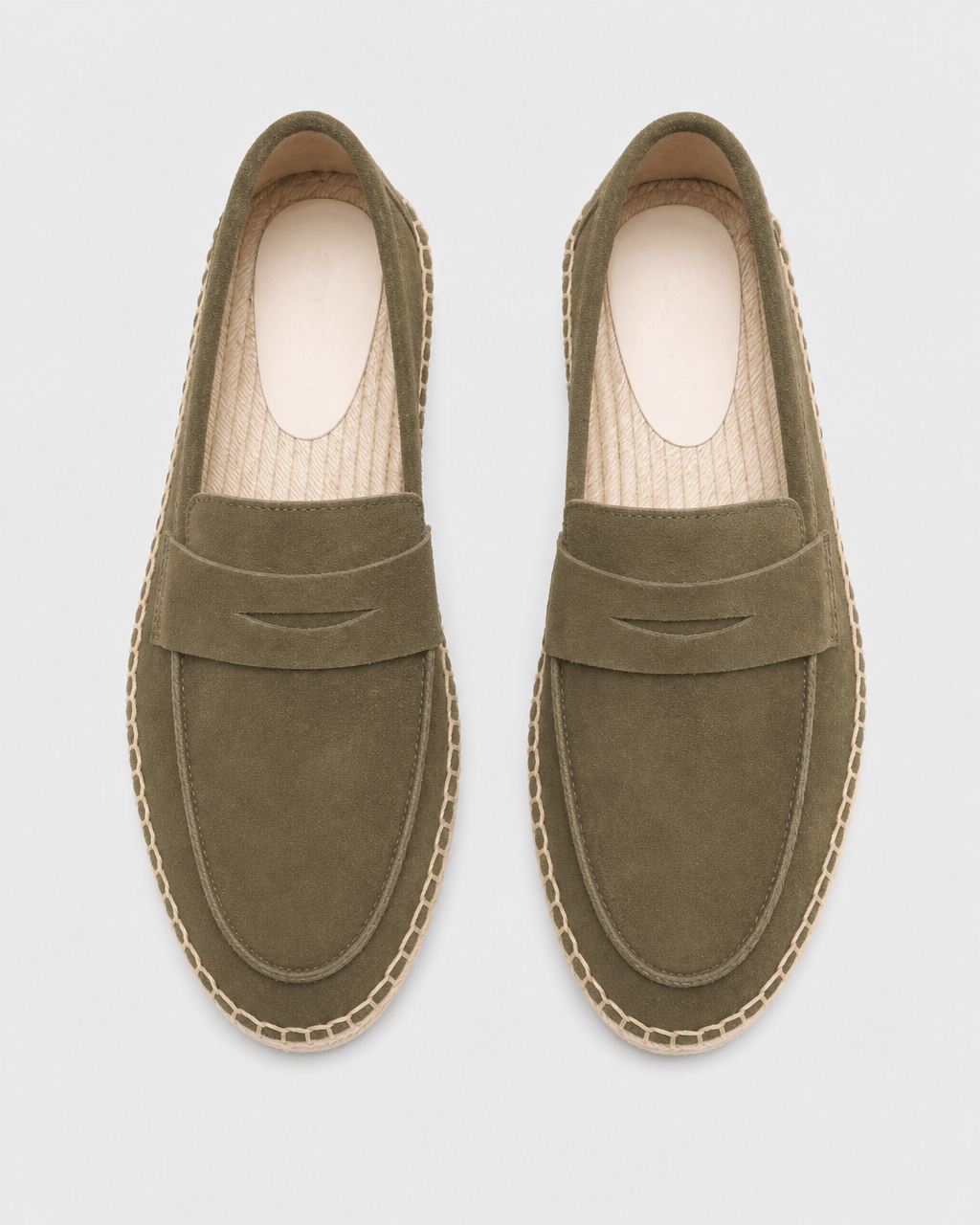 Loafers Signature Cow Suede Espadrille Loafers