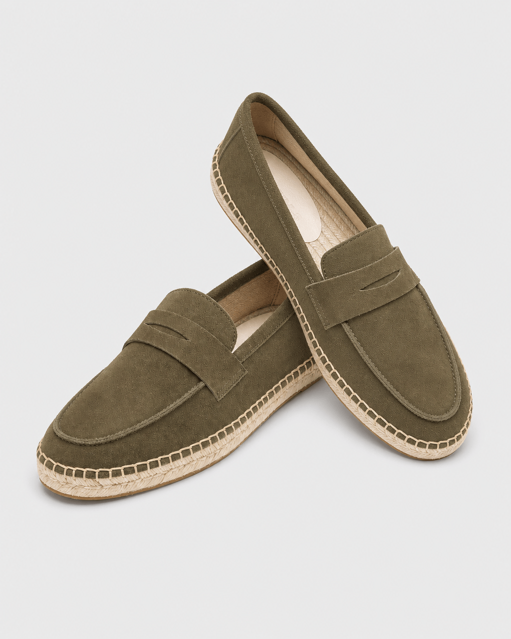 Loafers Signature Cow Suede Espadrille Loafers