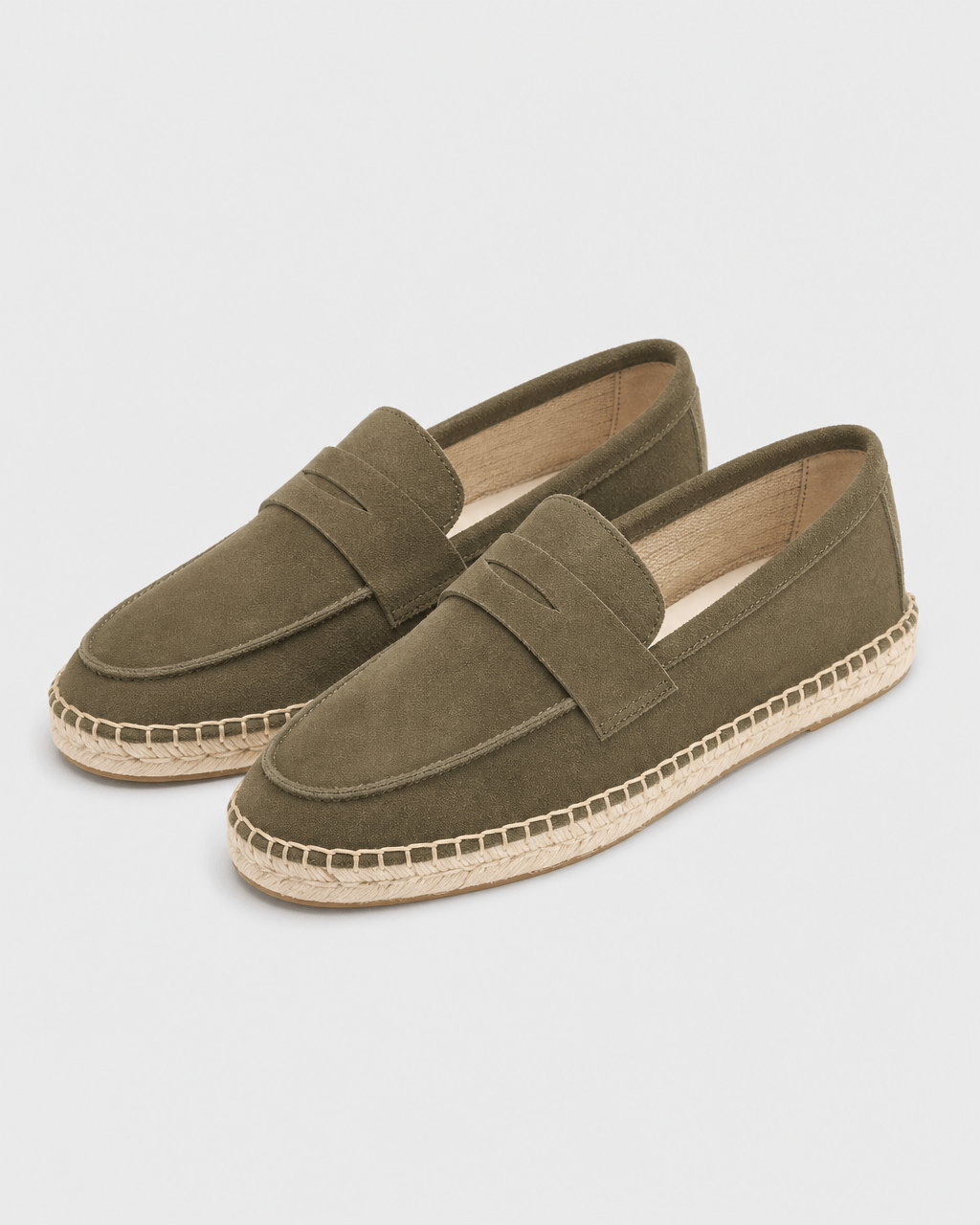 Loafers Signature Cow Suede Espadrille Loafers