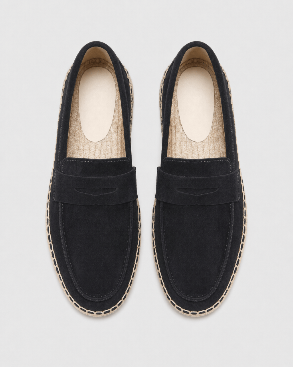 Loafers Signature Cow Suede Espadrille Loafers