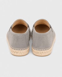 Loafers Signature Cow Suede Woven Espadrille Loafers