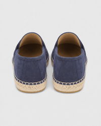 Loafers Signature Cow Suede Woven Espadrille Loafers