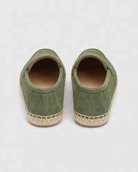 Loafers Signature Cow Suede Woven Espadrille Loafers