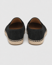 Loafers Signature Cow Suede Woven Espadrille Loafers