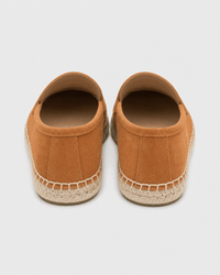 Loafers Signature Cow Suede Woven Espadrille Loafers