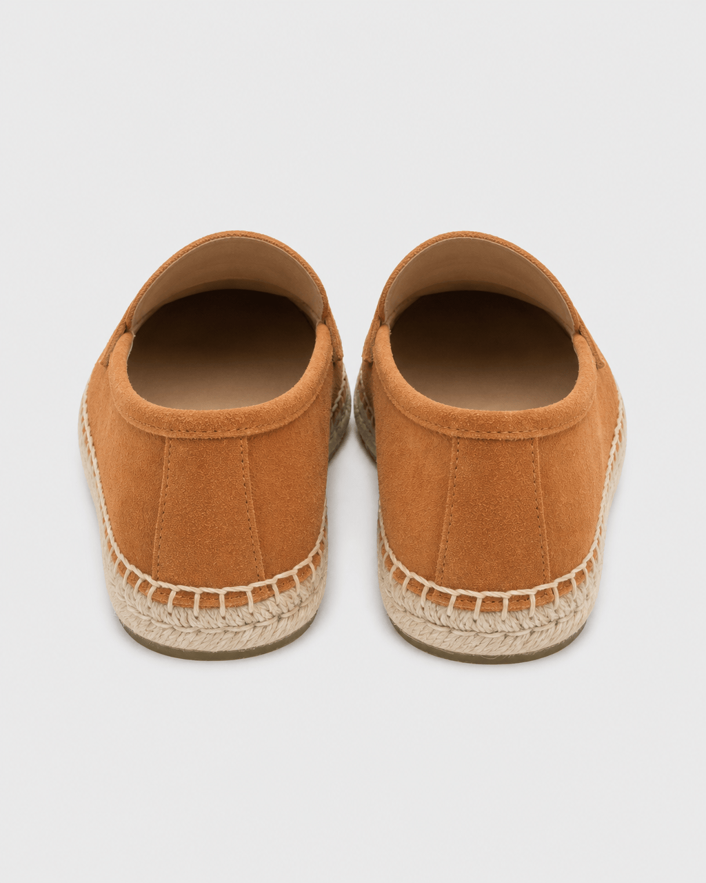 Loafers Signature Cow Suede Woven Espadrille Loafers