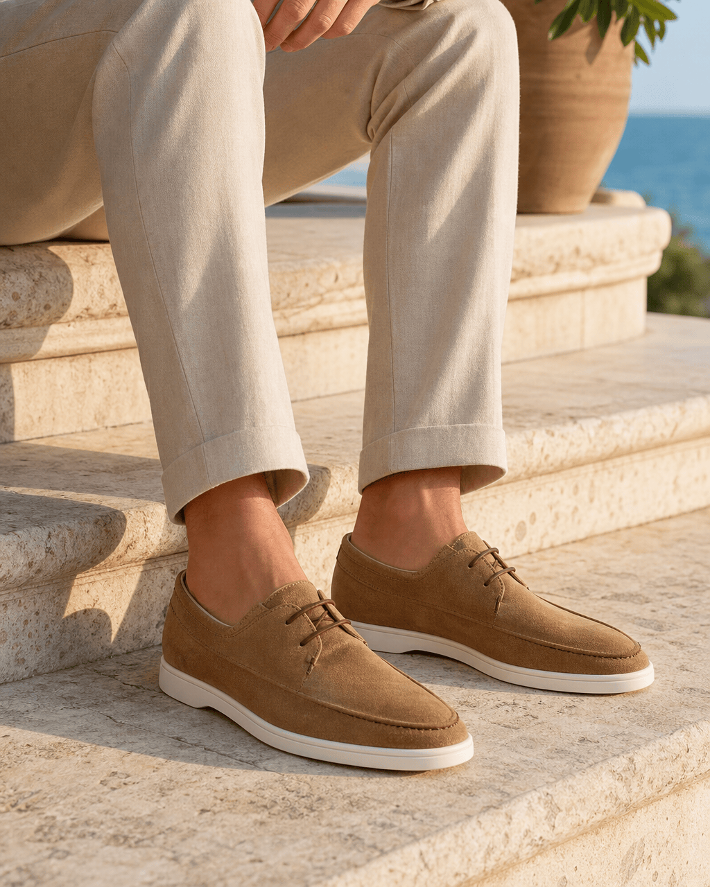 Loafers Signature Men's Adjustable Buckle Slip-On Loafers