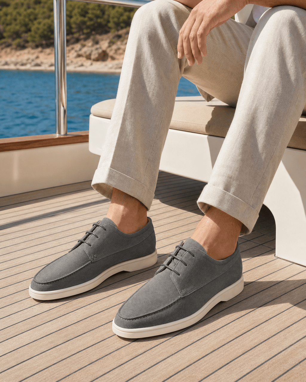 Loafers Signature Men's Adjustable Buckle Slip-On Loafers