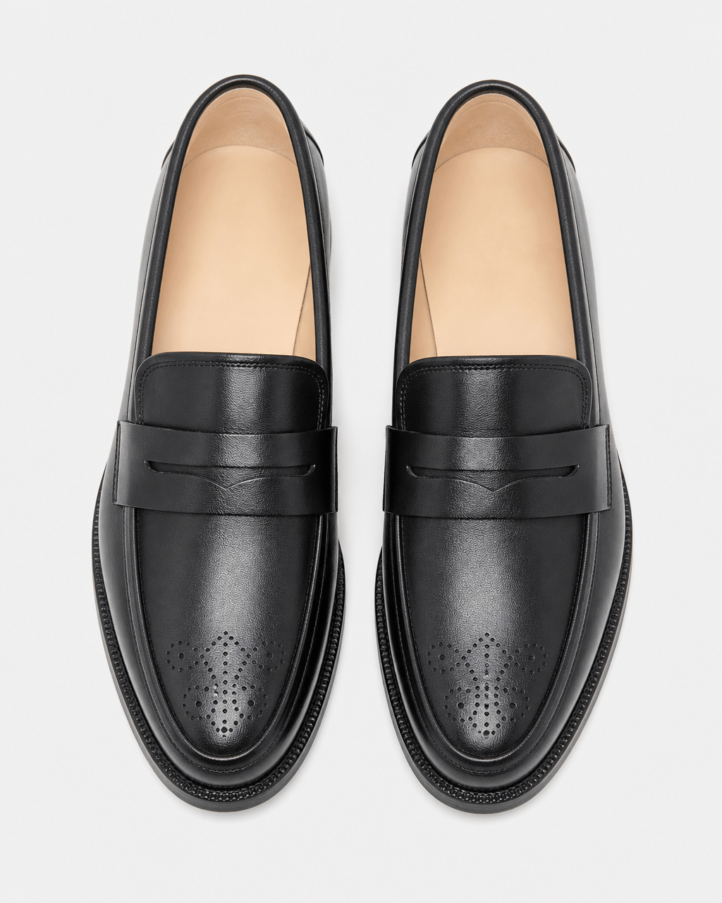 Loafers Signature Men's Brogued Penny Loafers