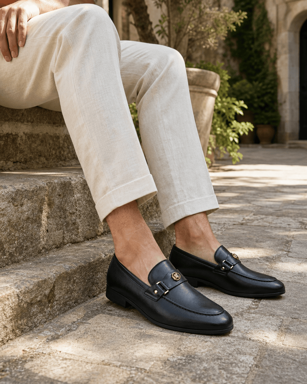 Loafers Signature Men's Buckle Business Loafers