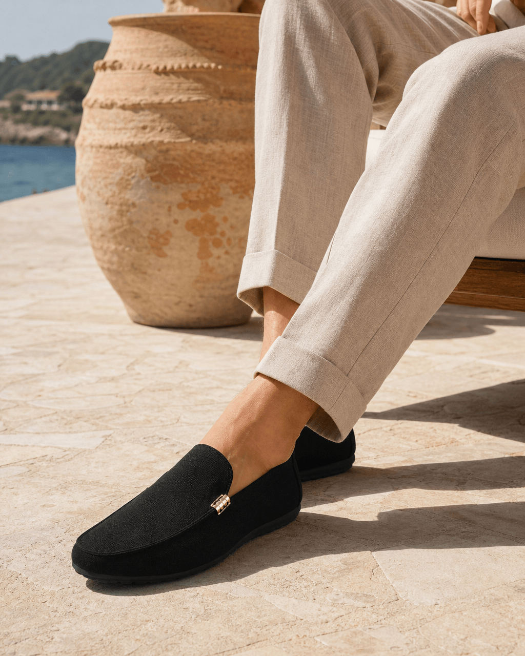 Loafers Signature Men's Canvas Dress Loafers