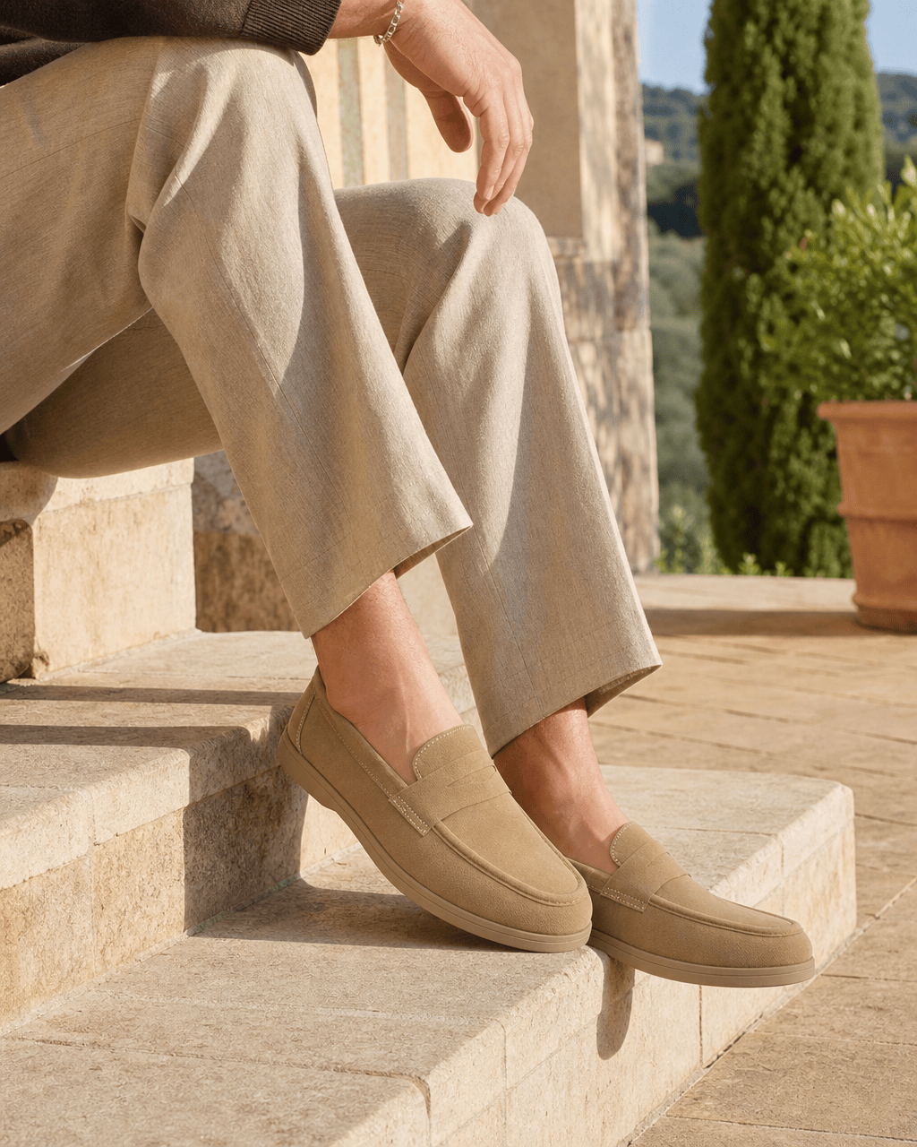 Loafers Signature Men's Cotton-Lined Slip-On Loafers