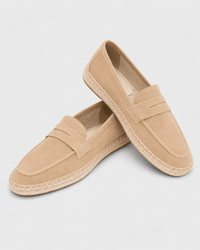 Loafers Signature Men's Cow Suede Espadrille Loafers