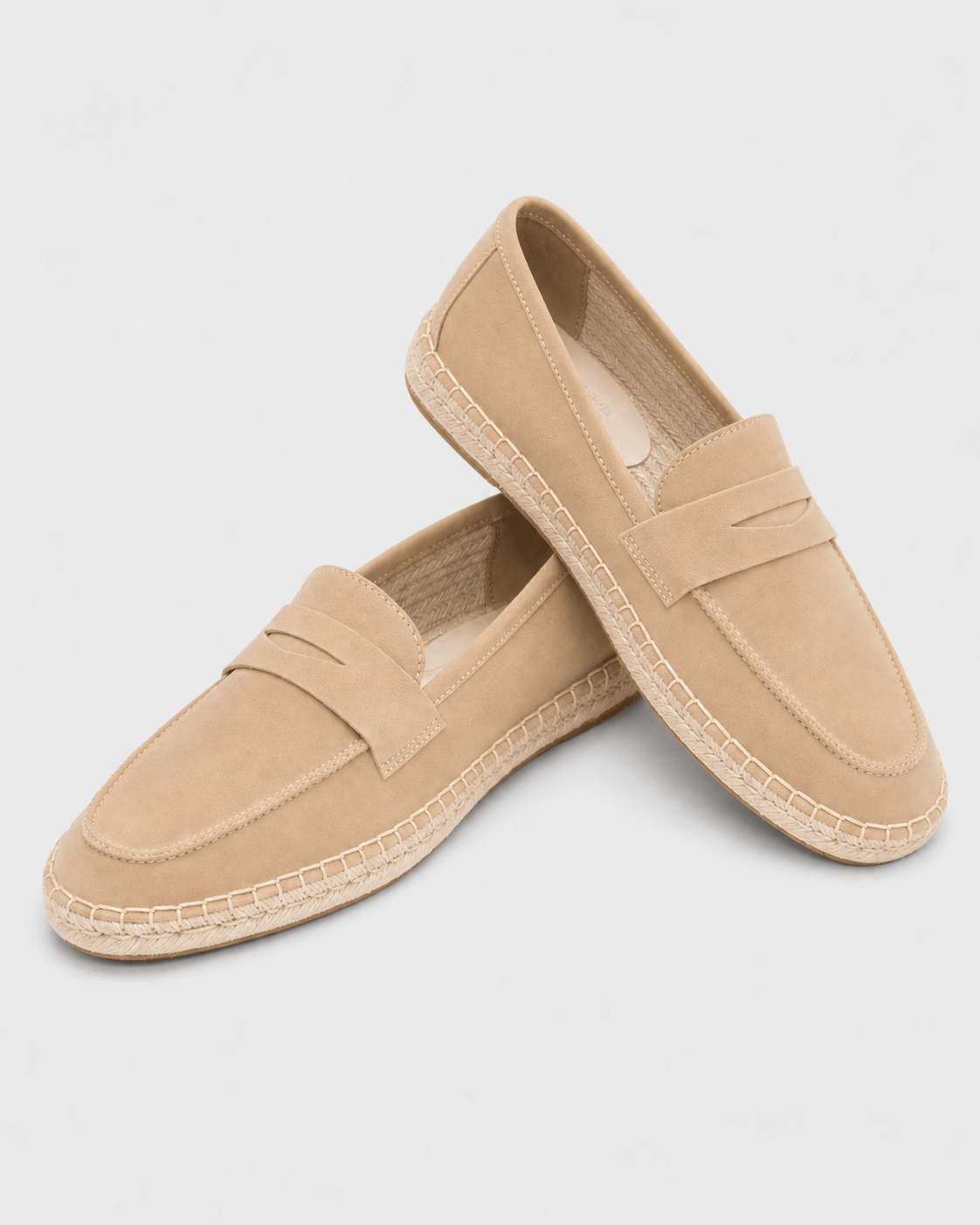 Loafers Signature Men's Cow Suede Espadrille Loafers