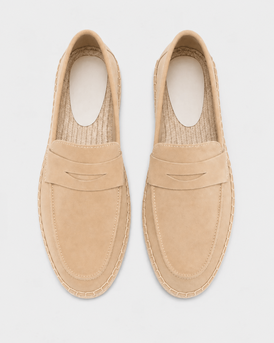 Loafers Signature Men's Cow Suede Espadrille Loafers