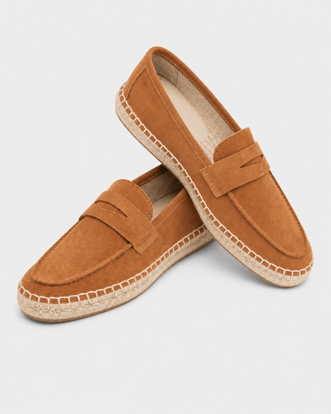 Loafers Signature Men's Cow Suede Espadrille Loafers