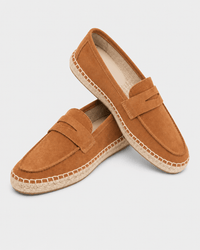 Loafers Signature Men's Cow Suede Espadrille Loafers