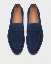 Loafers Signature Men's Cow Suede Penny Loafers