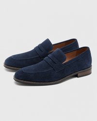 Loafers Signature Men's Cow Suede Penny Loafers