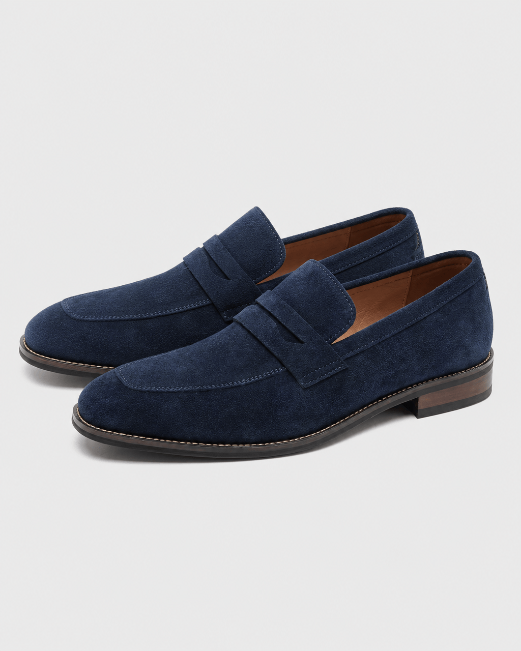 Loafers Signature Men's Cow Suede Penny Loafers