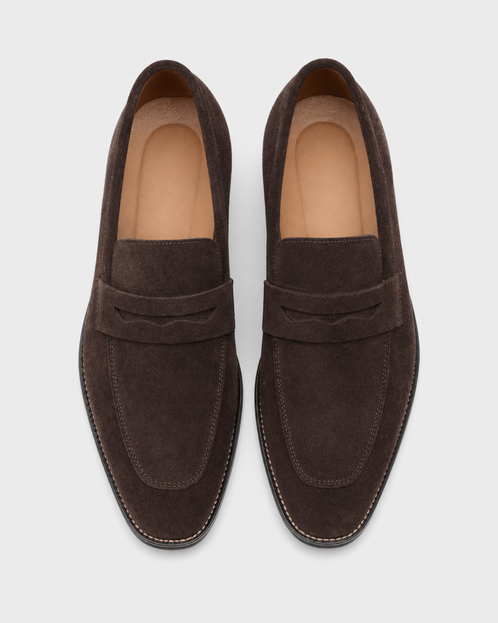 Loafers Signature Men's Cow Suede Penny Loafers