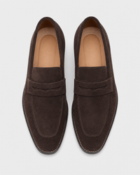 Loafers Signature Men's Cow Suede Penny Loafers