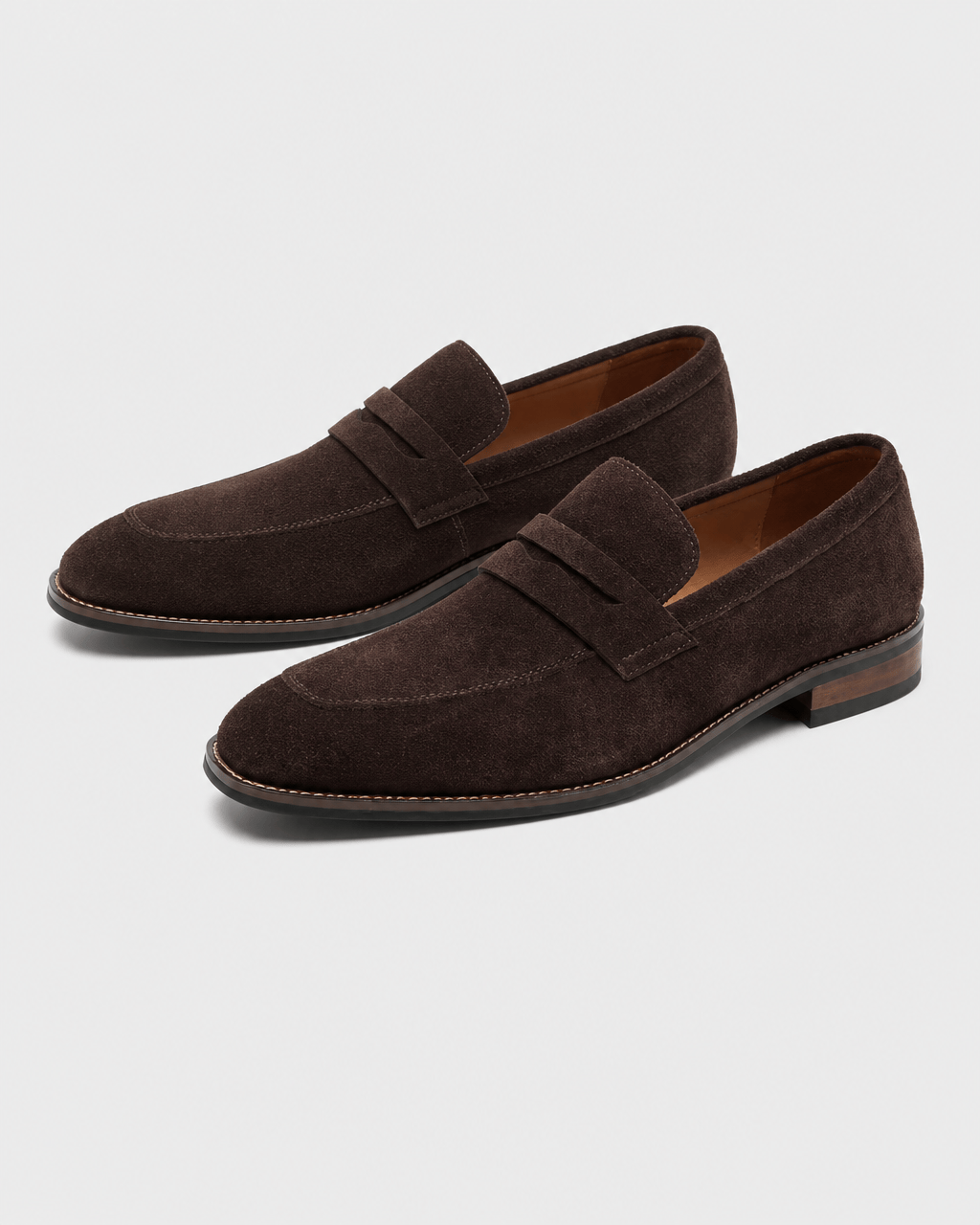 Loafers Signature Men's Cow Suede Penny Loafers