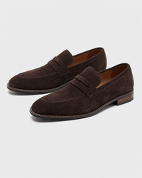 Loafers Signature Men's Cow Suede Penny Loafers