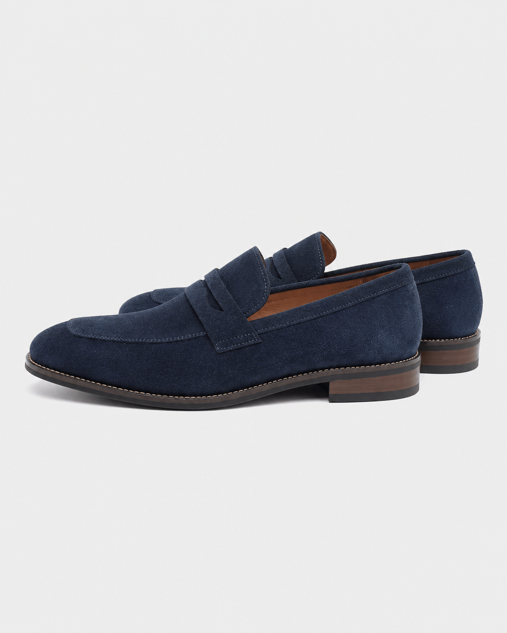 Loafers Signature Men's Cow Suede Penny Loafers