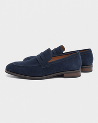 Loafers Signature Men's Cow Suede Penny Loafers