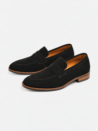 Loafers Signature Men's Cow Suede Penny Loafers
