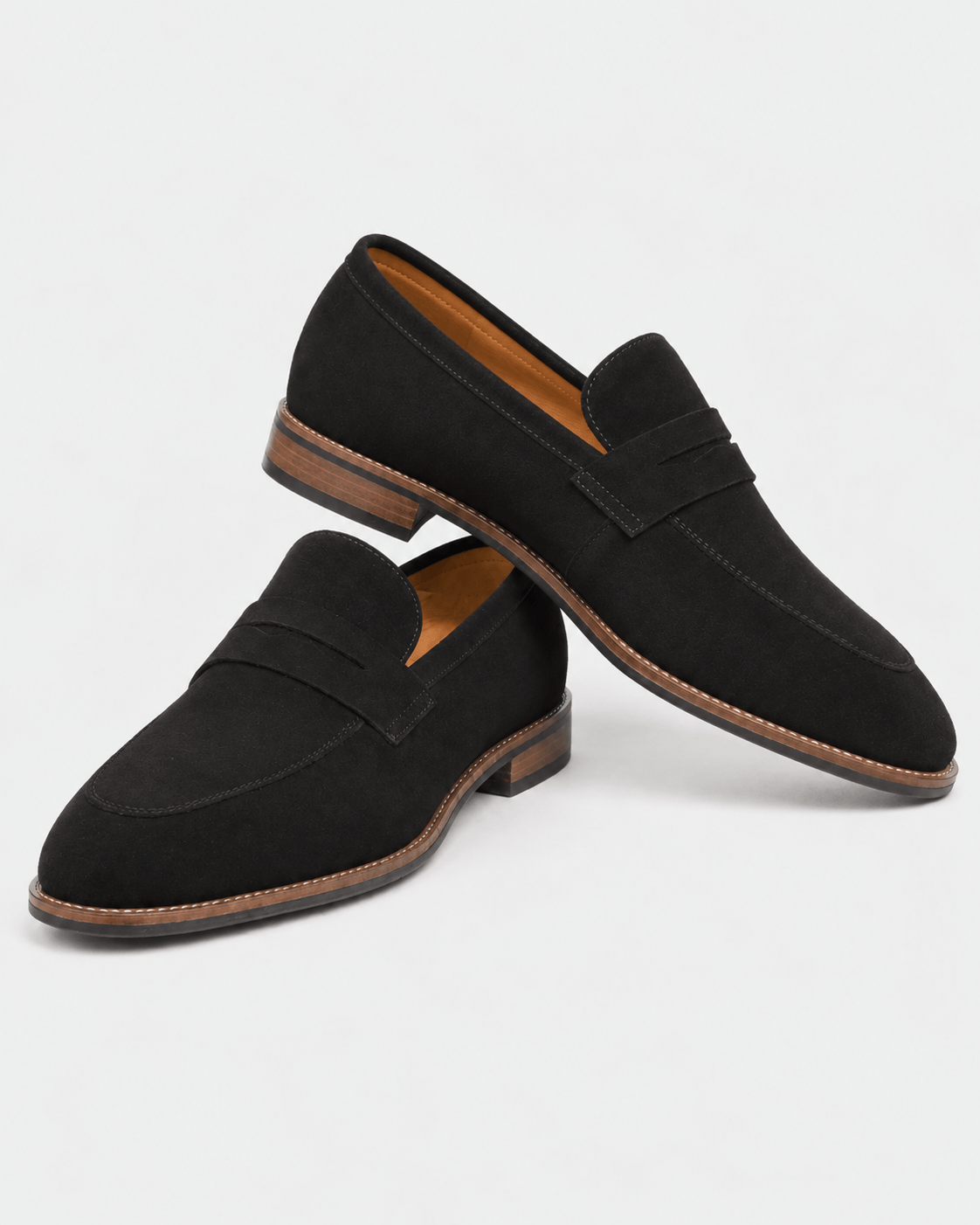 Loafers Signature Men's Cow Suede Penny Loafers