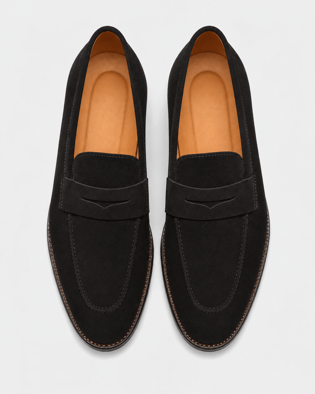 Loafers Signature Men's Cow Suede Penny Loafers