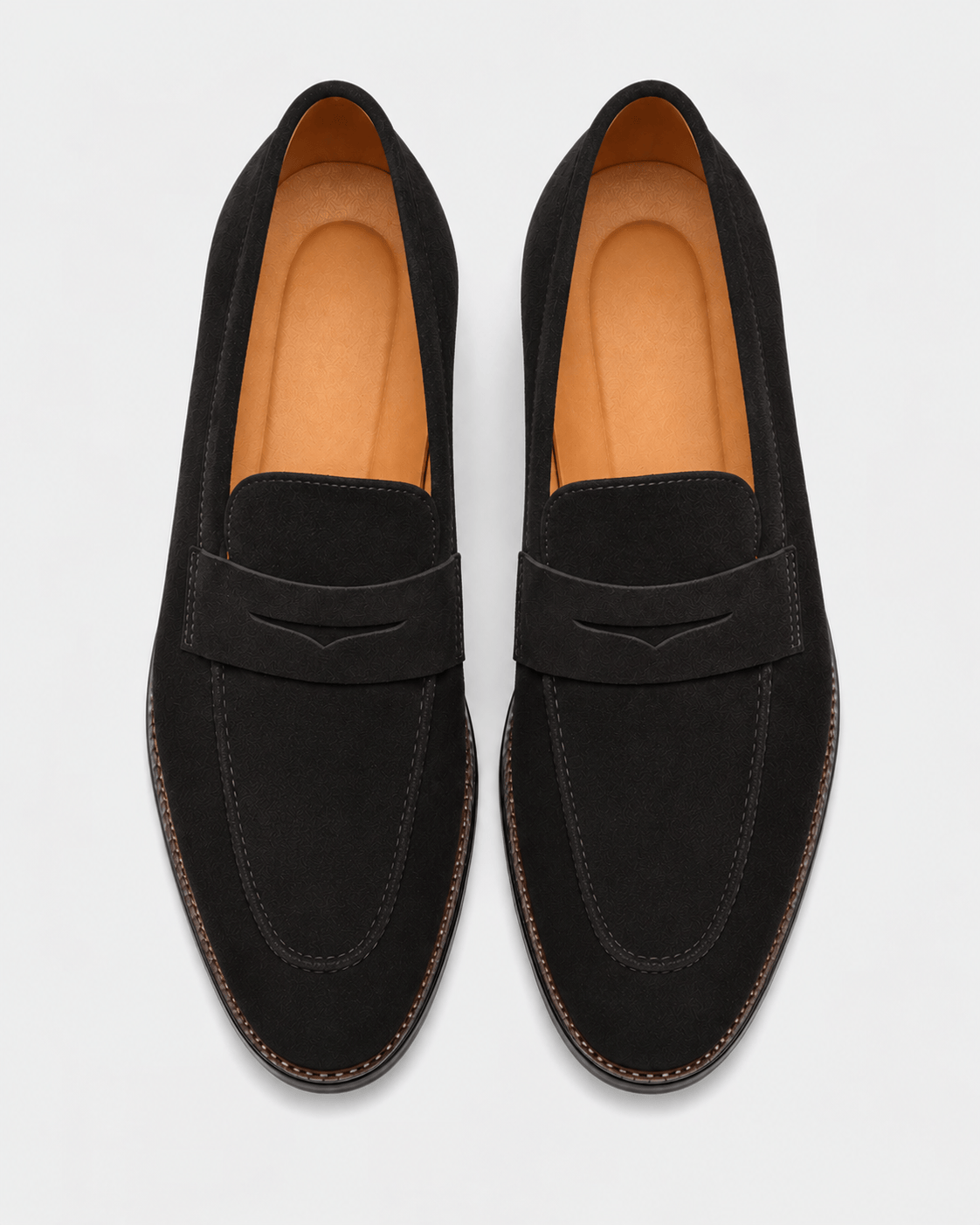 Loafers Signature Men's Cow Suede Penny Loafers
