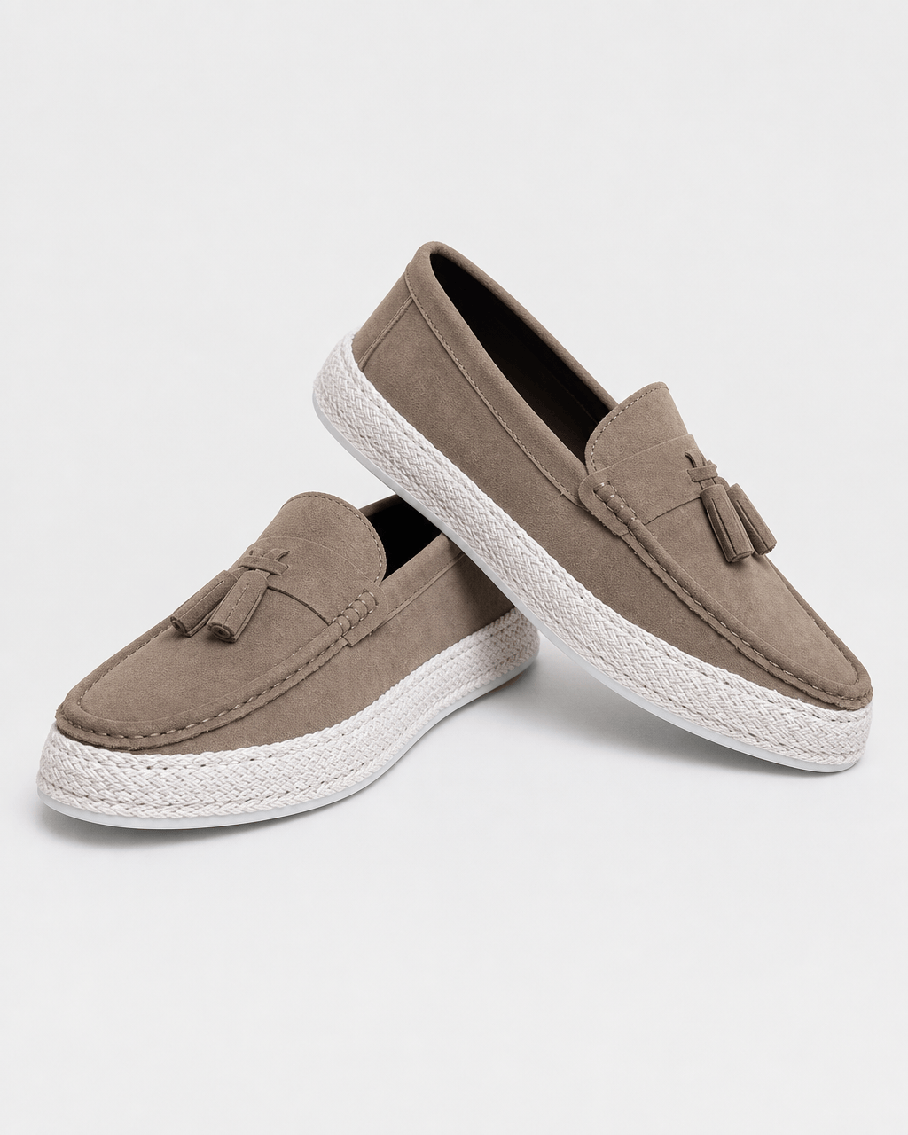 Loafers Signature Men's Cow Suede Slip-On Loafers